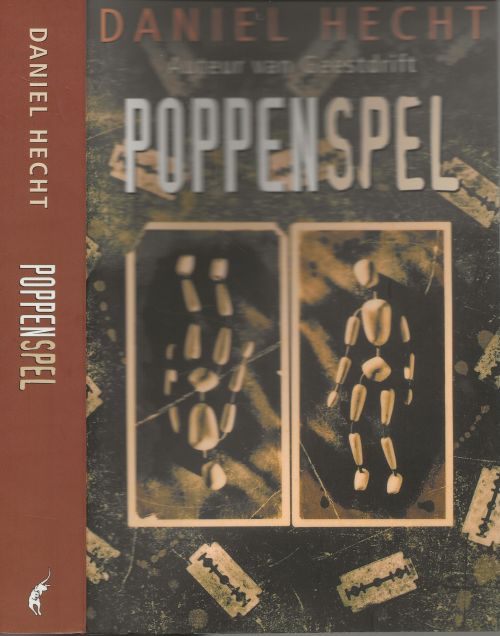 Poppenspel  Hecht, Daniel Vertaling Robert Vernooy en Omslagontwerp Luc Couvee.