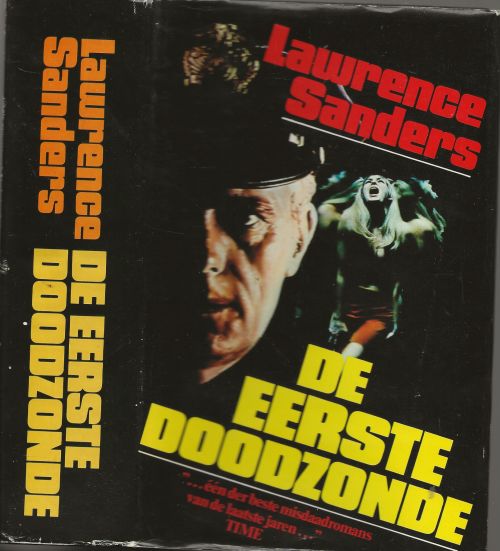 De Eerste Doodzonde Sanders Lawrence Vertaald door Co de Groot Omslagontwerp Henk de Boer