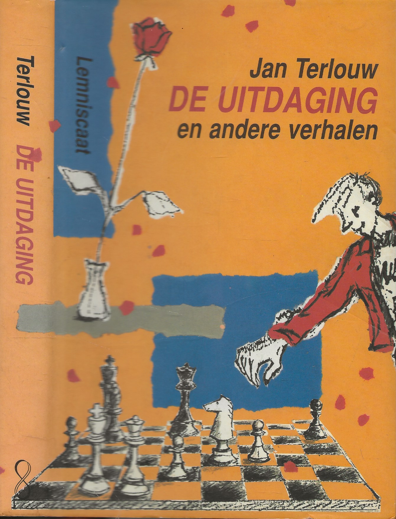 De uitdaging en andere verhalen  Jan Terlouw, Omslag en illustraties Ashley Terlouw